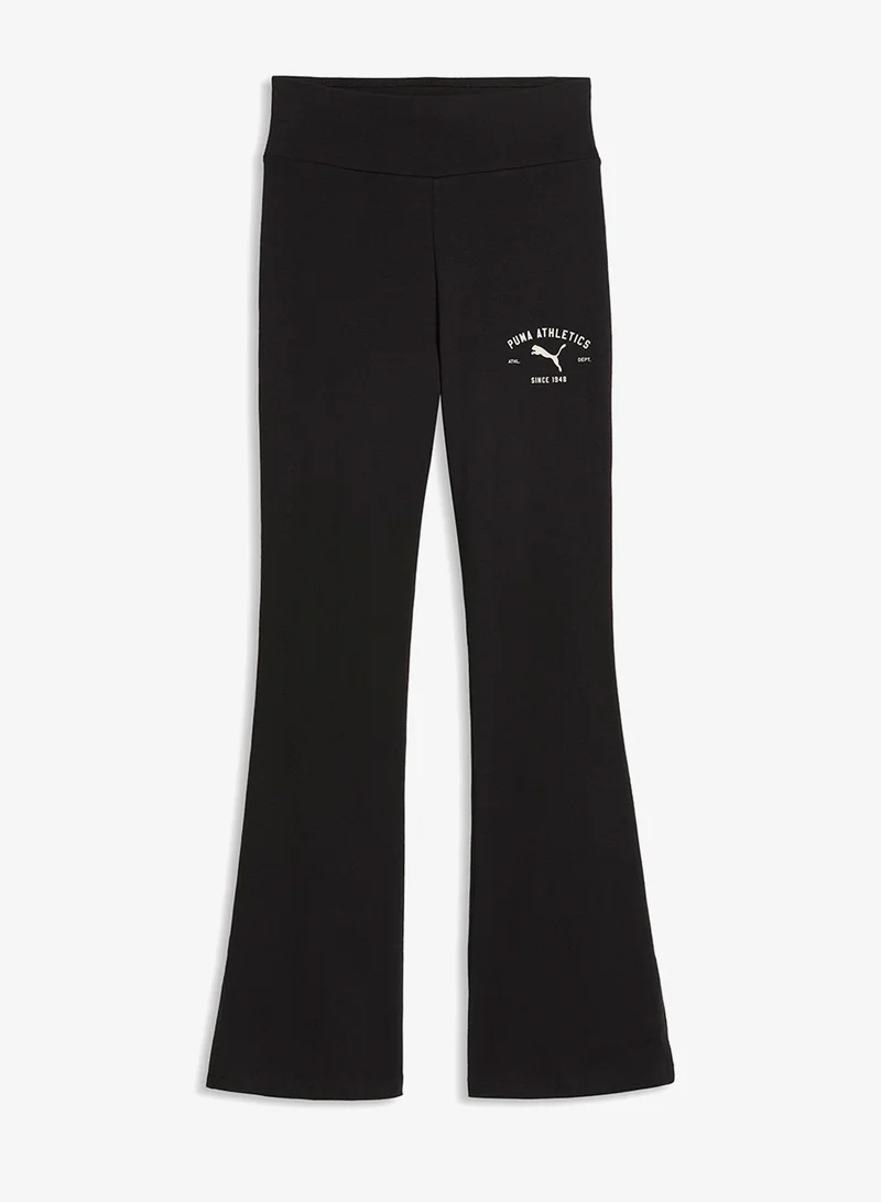 بوما ليغينغز كلاسيكية واسعة بخصر مرتفع